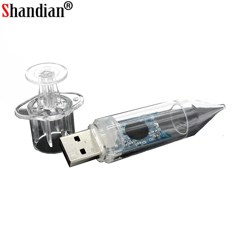 SHANDIAN USB 2,0 эмуляционный Доктор Шприц USB флеш-накопитель доктор инжектор с подарочной коробкой модные флешки 4 ГБ 16 ГБ 32 ГБ 64 ГБ