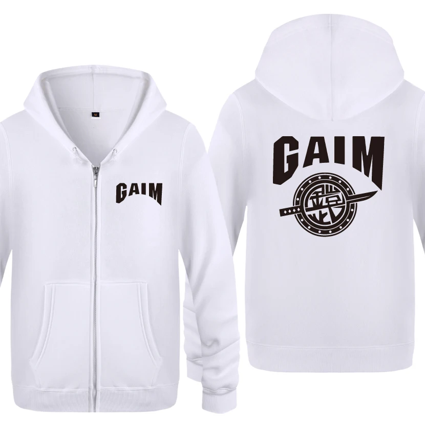 Ka men Rider Gaim толстовки мужские мужские флисовые кардиганы на молнии толстовки с капюшоном