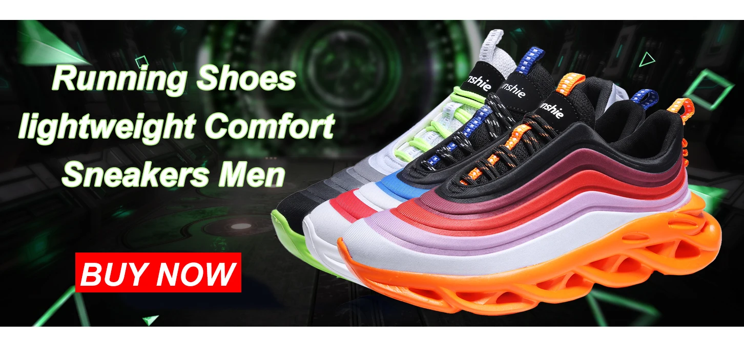 VESONAL Brand Comfort Lycra Sneakers Men Casual Shoes For Adult Hot New Autumn Air Cushion Running Shoes Male Footwear Non Slip