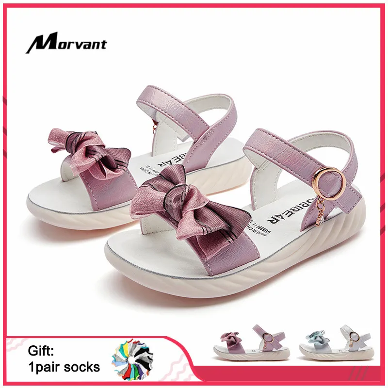 

Kids Sandals Summer Princess Shoes Cute Bow-knot Girls Sandals Fashon Party Children's Footwear Girl Beach Sandal