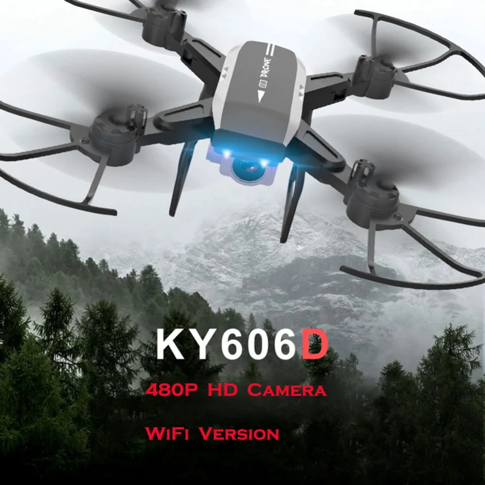 KY606D Дрон 30 Вт аэрофотосъемка четырехосный летательный аппарат 20 минут давление полета Hover ключ взлет Rc вертолет
