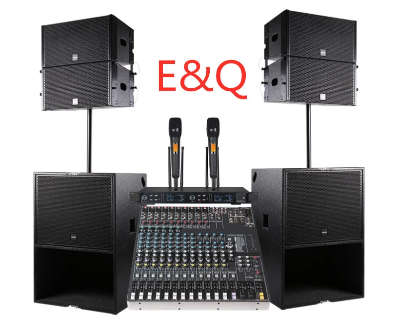 Professional Audio Dj Line Array Speaker Q1 Professional Dj Digital