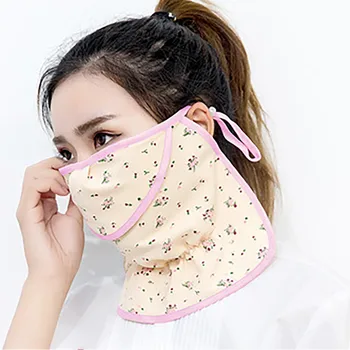 

Anti-dust Reusable Cotton Mouth Face Masks Mouth Cover For Man And Woman Open small floral outdoor sports mask#30