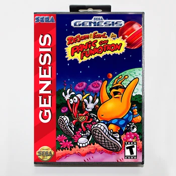 

ToeJam & Earl 2 Panic on Funkotron Boxed Version 16bit MD Game Card For Sega MegaDrive Sega Genesis System