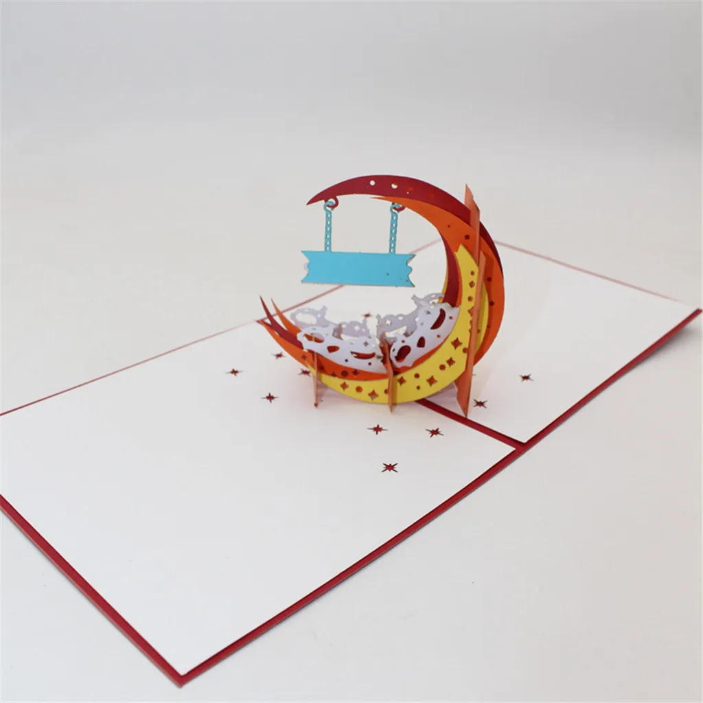 День Святого Валентина 3D Popped поздравительная открытка Любовь Романтические свадебные подарки вечерние приглашения письмо FH5