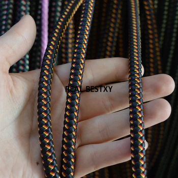 

D052 5m/lot approx 8mm Leather Rope Colors String Cord For DIY Bracelet Jewelry Craft Making Findings Wholesale LEATHER ROPES