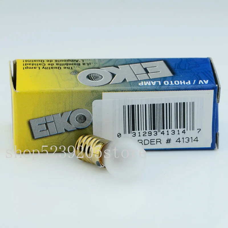 Лампа Eiko 41314 E10 используется для TOPCON OM3/OM4 инструмент кривизны роговицы Eiko 41314 6V2. 4 Вт 0.4A лампа