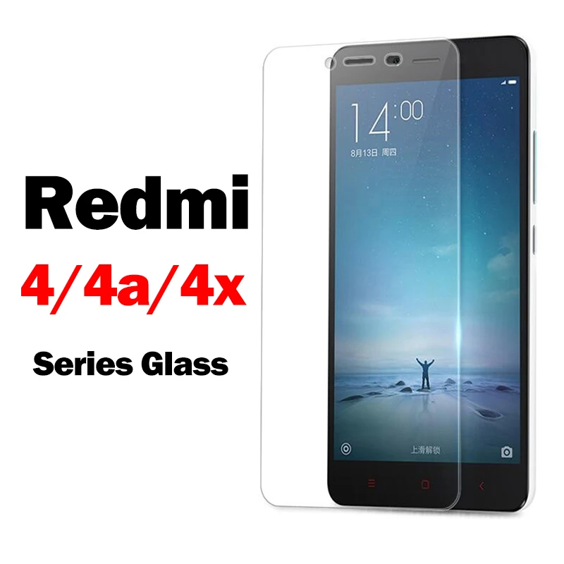 

safety glass on for xiaomi redmi 4x 4a note 4 note4x 4 4i 4c 4s a1 protective Glass A4 X4 Remi red mi resmi A X Xiomi Xaomi film