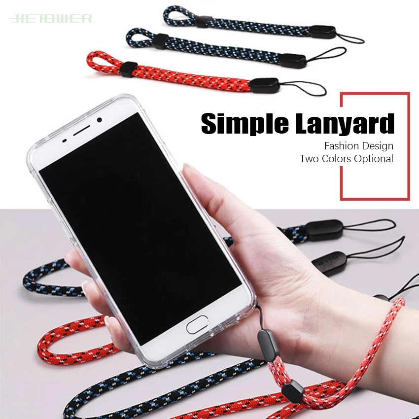 500pcs/lot Adjustable Wrist Strap Hand Lanyard for Phone IPhone Samsung Camera USB Flash Drives Keys ID Card Keycord Keychain