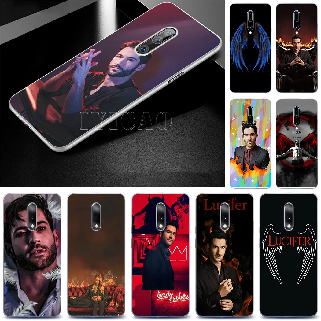 IYICAO Американский ТВ Lucifer Твердый чехол для OnePlus 5 6 5T 6T 7 Pro Чехол Для Телефона |