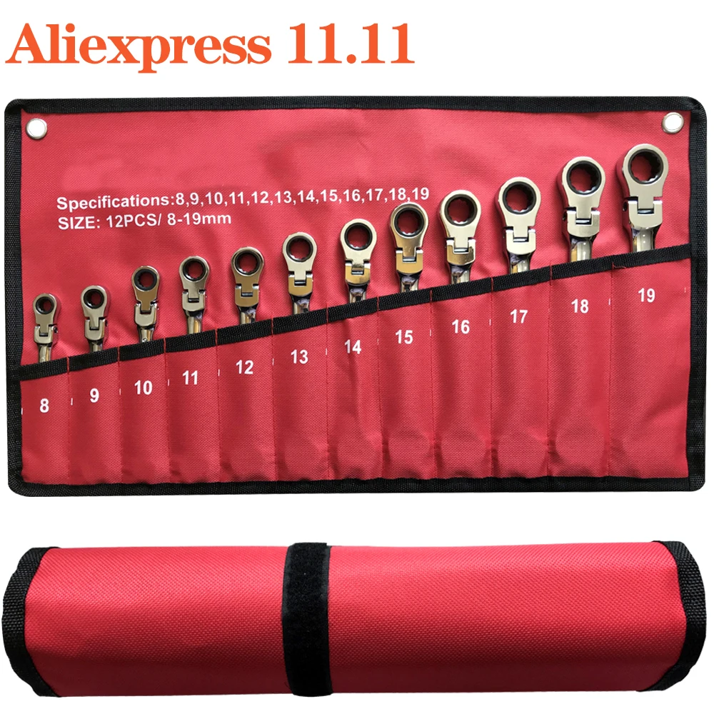 Car Ratchet Wrench Key Flexible universal key wrench Kit Hand Tools Socket Spanner.Socket Spanner | Инструменты