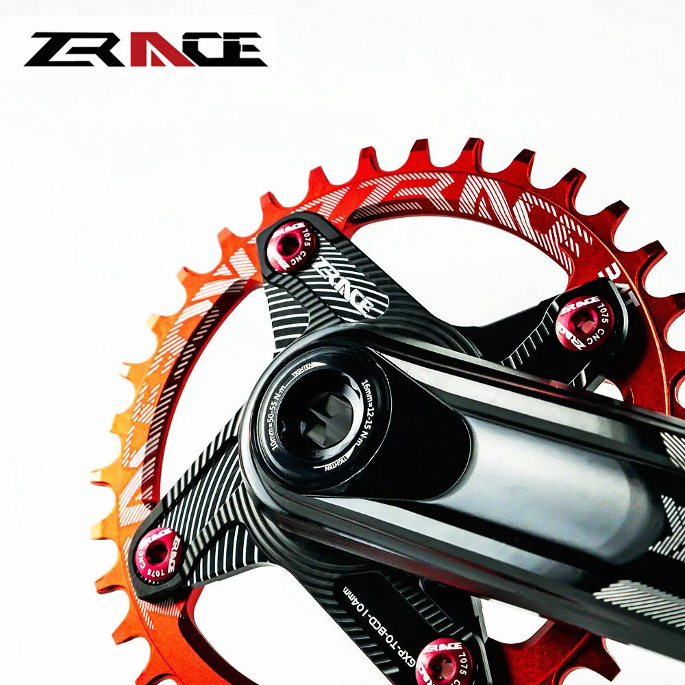 Zracing Ninja Star для SRAM с прямым креплением кривошипа BCD104 конвертер цепных колец для MTB велосипеда Кривошип, 7075AL CNC болты для цепных колец винты