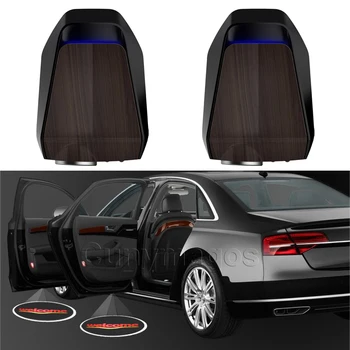 

2pcs Wireless Car Door Welcome Logo Light Projector For Lada 2113 2114 2106 Samzra Patriot Priora Kalina Largus Niva 4X4 Vesta