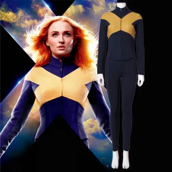 

Unisex Halloween Costumes X-Men Dark Phoenix Cyclops Scott Summers Cosplay Costume Superhero Coat Halloween
