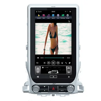 

Tesla style Android 9.0 Car multimedia dvd player for TOYOTA LAND CRUISER LC200 2016-2019 GPS Navigation Autoradio wifi