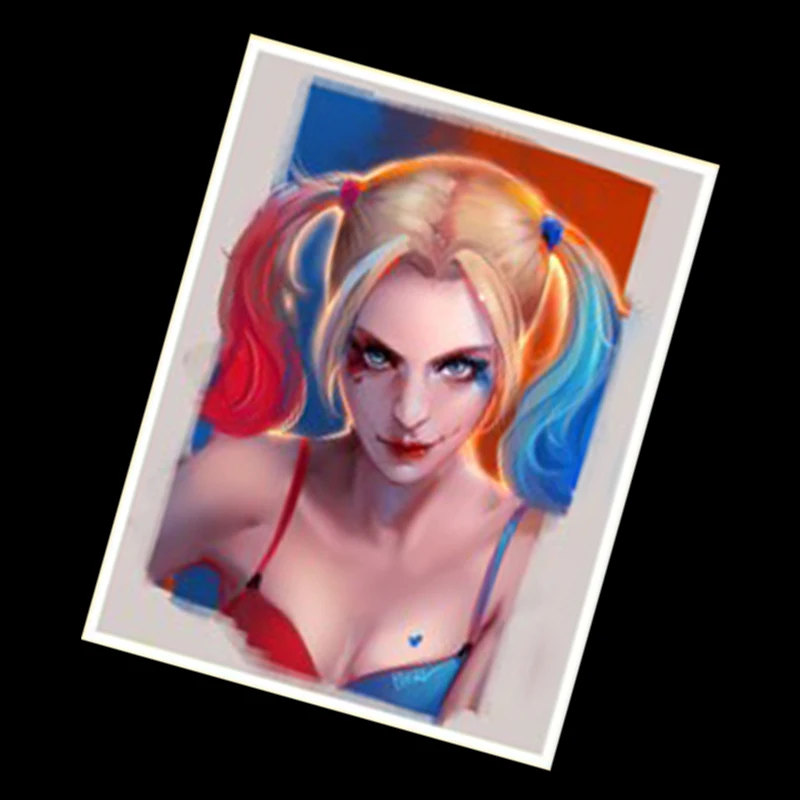 7 шт./лот отряд самоубийц наклейка Harley Quinn для автомобиля ноутбука багажа