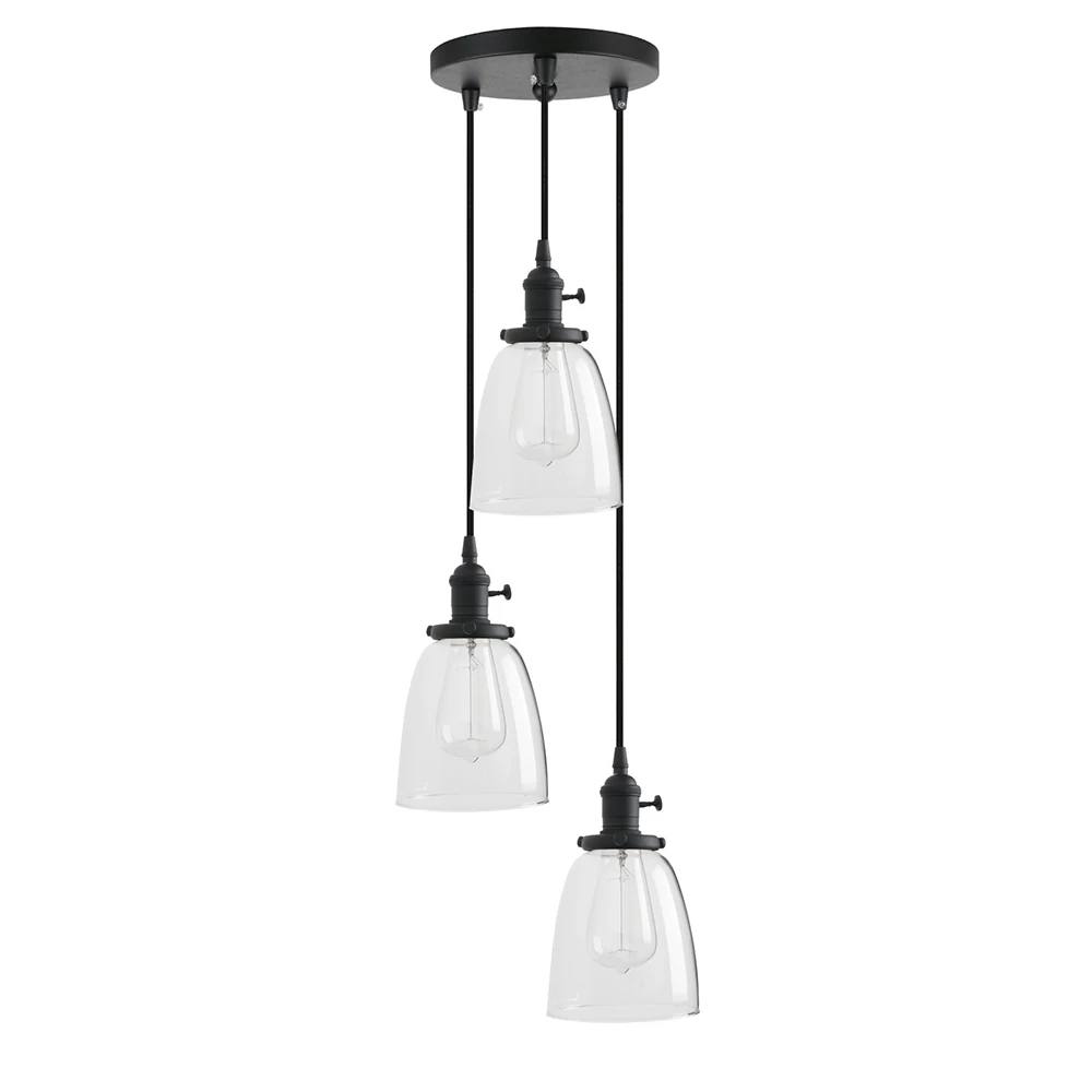 Permo 3 Lights Pendant Lighting 