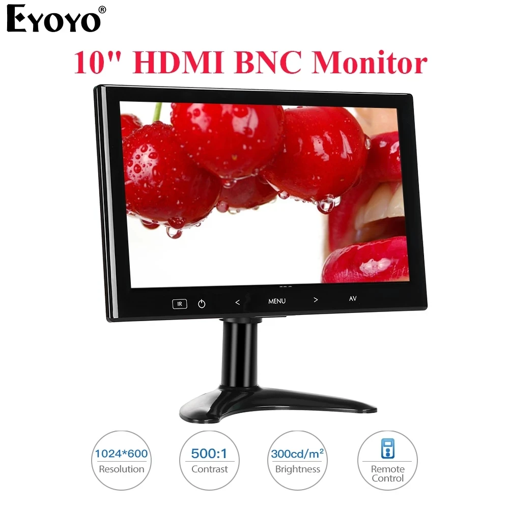Eyoyo Em10m 10 Inch Mini Tv Computer Pc 