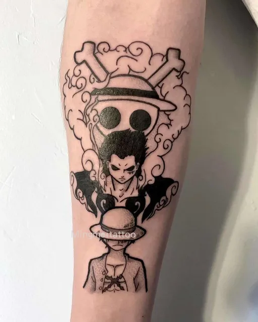 Photos One Piece Roronoa Zoro Tattoo Png Global Anime