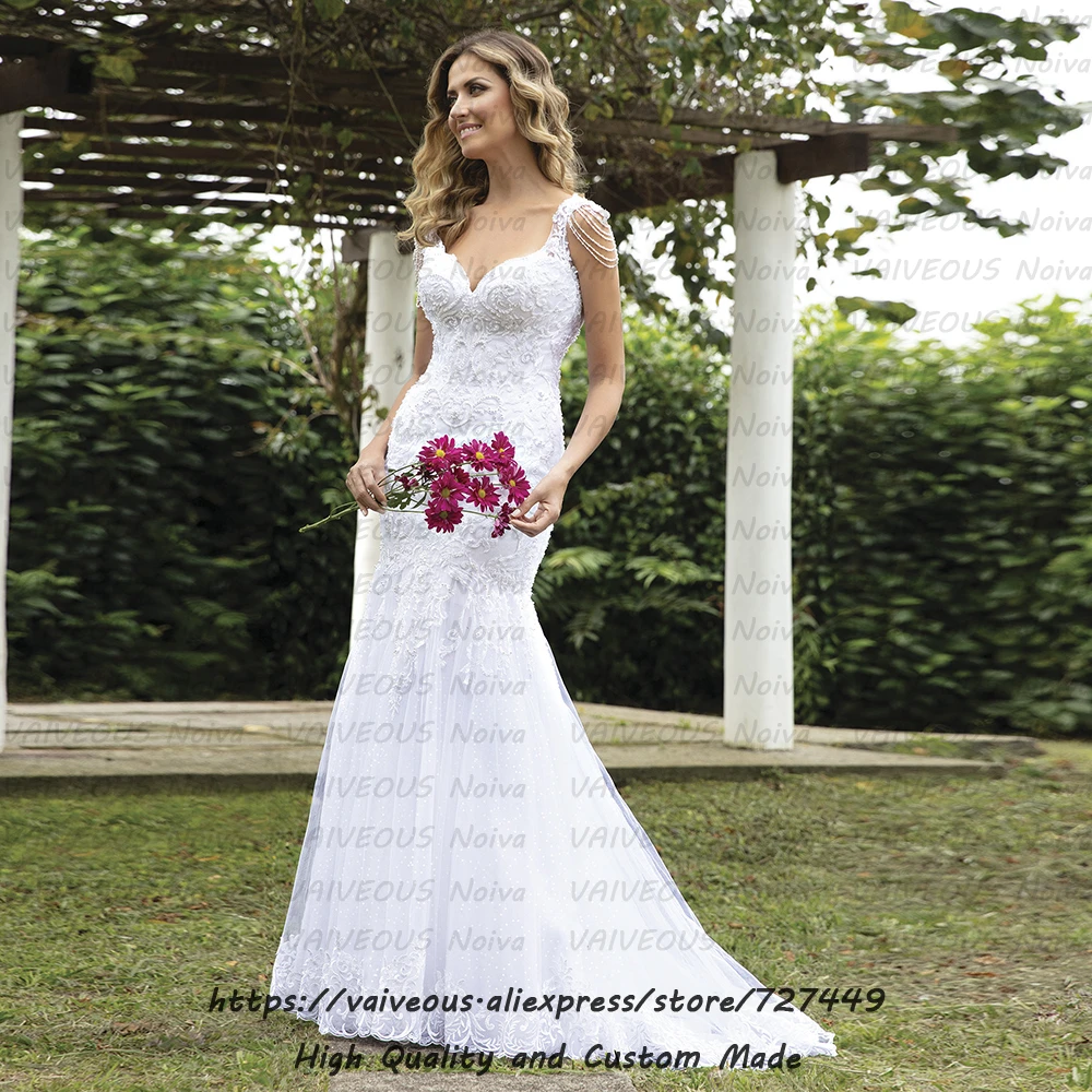 Vestido De Noiva Sereia Новое поступление кружевное свадебное платье русалки 2020