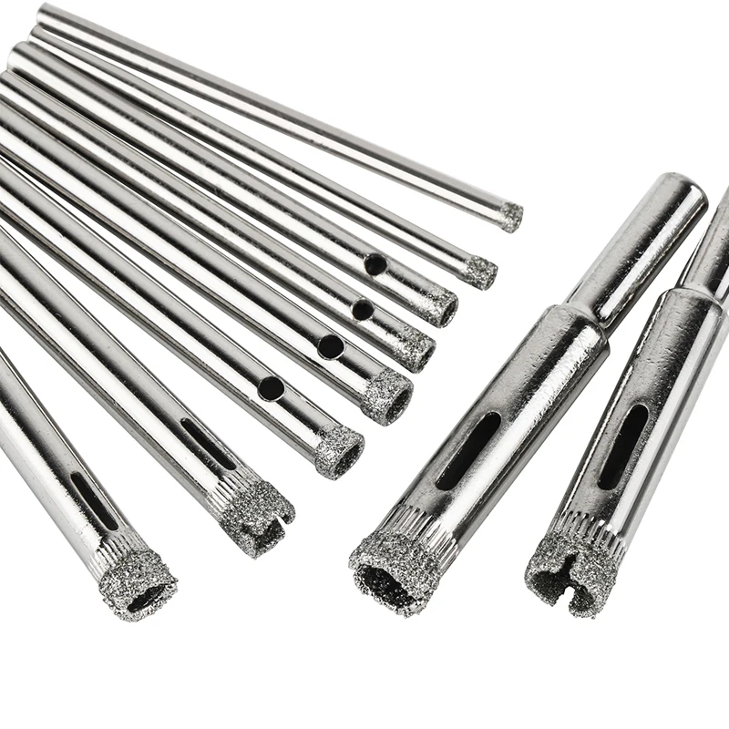 Details about   10PCS 8mm Triangle Drill Bit Alloy Hole Saw Drilling Tool Ceramic Glass Wood 