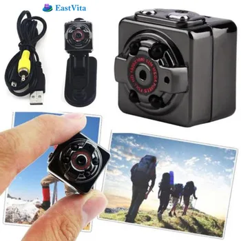 

SQ8 Mini Camera 1080P Video Camcorder Infrared Night Vision Motion Sensor DV Digital with Holder Support 32GB Card r31