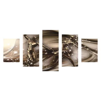 

5pcs Full Square/Round Drill 5D DIY Diamond Painting ”Beautiful Dancer” Multi-picture Combination Embroidery 5D Home decoration