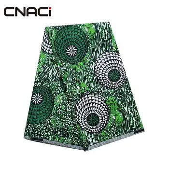

CNACI Popular African Ankara Fabric Veritable Real Wax Prints Tissu Africain Polyester Material African Wax Prints Fabric Ankara
