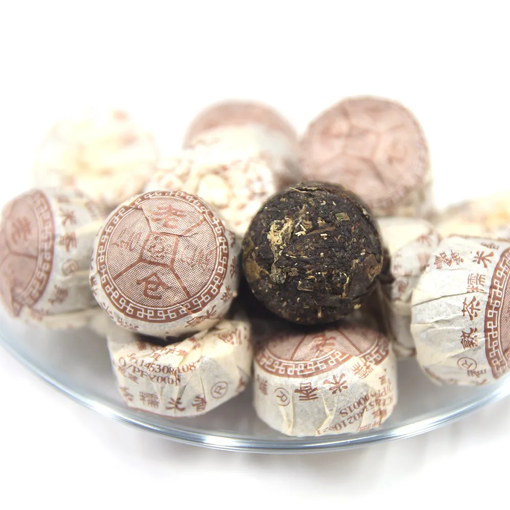 Чай Пуэр 2015 г. Laocang Mini Pu-erh Tuocha склеиваемый Аромат Риса спелый ПУ-erh Tuo Cha | Дом и сад