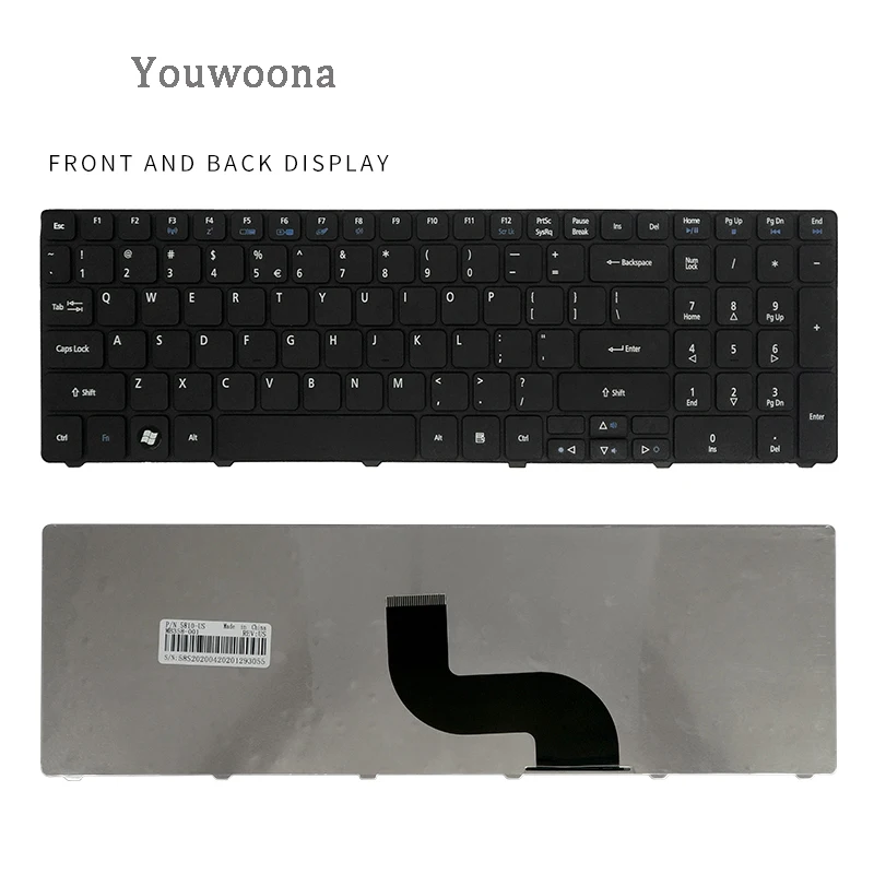 Bàn Phím Acer Aspire E1-571 E1- 531 5810 5820 5738 5739 5740 5741 5745 5750 Zin(gỖ Êm) Laptopminhkhoi I.7975669 - Foto 5