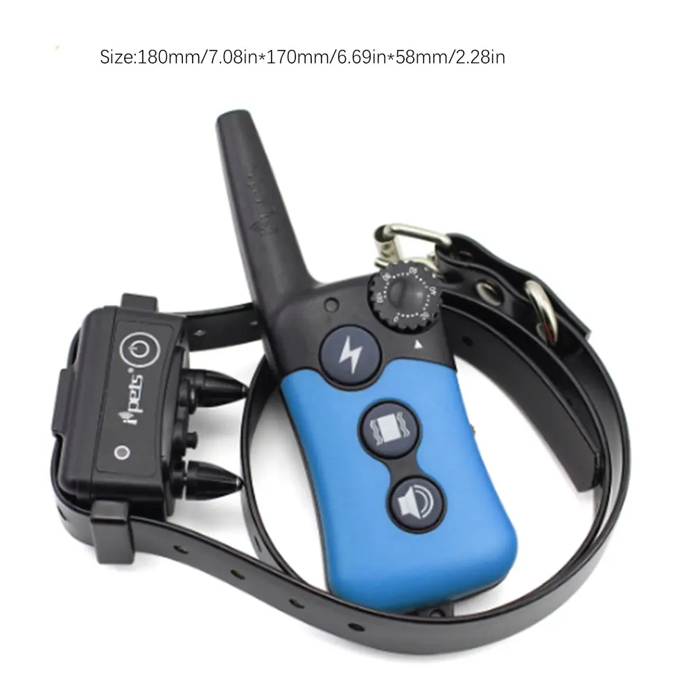 

Hot PET619S-1 Pet dog Training Collar 800meters Rechargeable and Waterproof Training for 1 or 2 Dogs