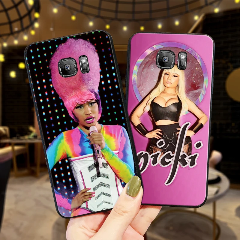 Чехлы для samsung S8 S9 S10 Plus Nicki Minaj NOTE 8 9 M10 M20 M30 S6 S7 Edge чехол телефона