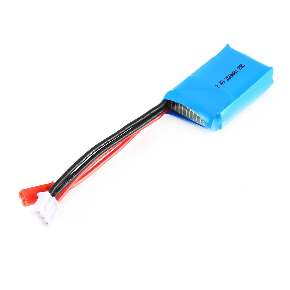 7,4 V 250mAh 25c перезаряжаемая батарея Lipo литиевая батарея RC для Orlando Hunter 1:35 RC альпинистского автомобиля