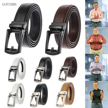 

JAYCOSIN men belt male high quality Cowhide Leather Waist belt men genuine leather strap luxury pin Automatic Buckle jeans A527