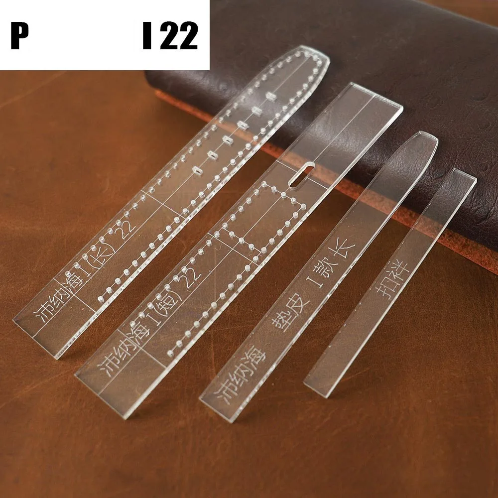 Leather Craft Tools Strap Band Transparent Acrylic Watch Strap Template Home DIY Supplies Watch Mold Men and Women