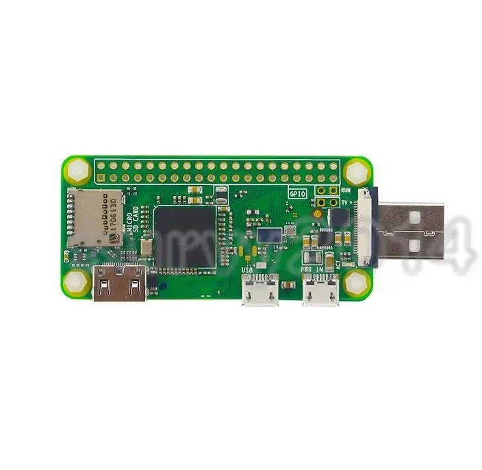 Плата расширения Raspberry Pi Zero W USB-A плата V1.1 для Raspberry Pi Zero W с винтами