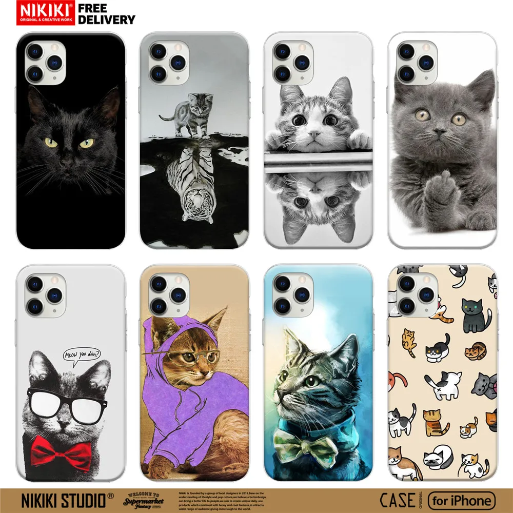 funda soft tpu cover phone case for iphone 7 8 6 5 5s se 6s Plus 11 pro x xr xs Max cases coque luxury |