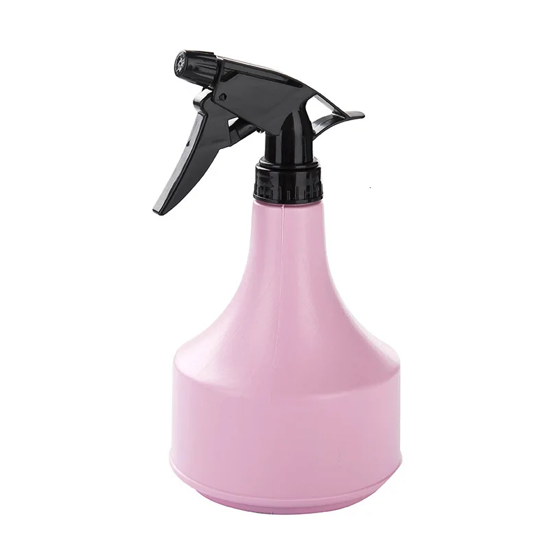 MACETEROS Home Gardening Shower Hand Pressure Small Watering Can Watering Pot Flower Spray Bottle Garden Watering Tool - Цвет: Розовый