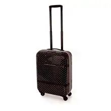 Викторио и лючино модель в горошек чемодан кабина путешествия 55X40x20 см Поликарбонат штампованный 80150