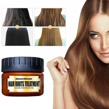 Качество-Передовая молекулярная обработка корней волос возврат волос Упругие волосы уход магическое Кератиновое лечение волос маска Молекулярная
