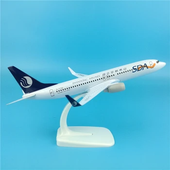 

20cm China Shandong Airlines Boeing 737 Alloy Aircraft Model Customization Machine Shandong B737 Model Scale Kit Airplane Toys