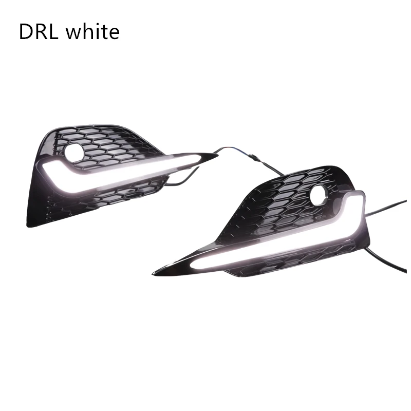 

Wholesale For Nissan Qashqai 2019 2020 daytime running light Car Styling LED day light with yellow turn signal led light