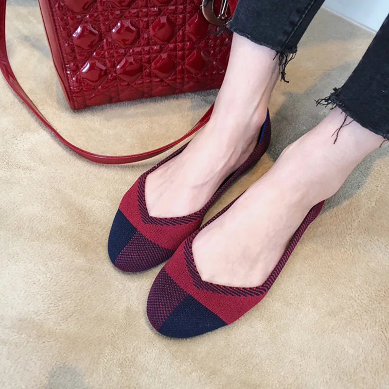 6 Женская обувь на плоской подошве; Zapatos De Mujer; сезон осень; коллекция года; Туфли с круглым носком на плоской подошве; лоферы; Ballerine Femme tenis feminino; повседневная женская обувь черного цвета - Цвет: 6