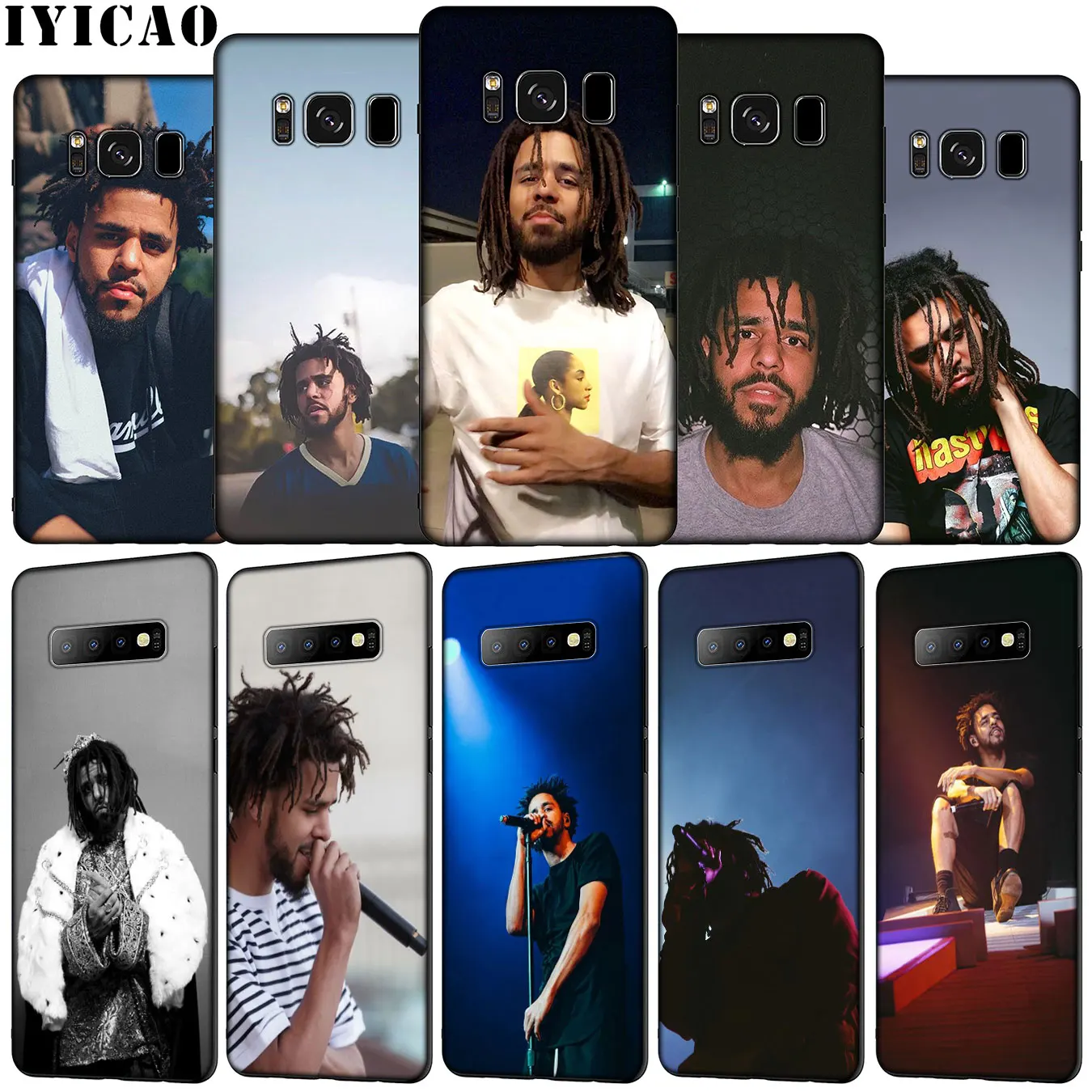 Мягкий силиконовый чехол IYICAO J COLE в стиле хип-хоп для телефона Samsung Galaxy S20 Ultra S10e S9 S8