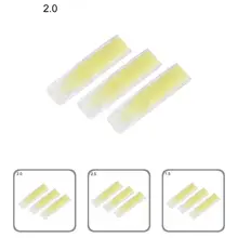 

3Pcs/Set Min Reed Versatile Wear-Resistant Widely Application Harmless Mini Clarinet Reed for Practice Reed Woodwind Reed