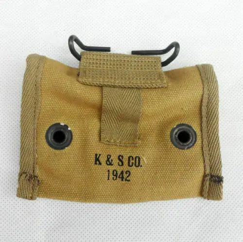 tomwang2012. WW2 WWII Us Army Lensatic Compass Pouch Military War Reenactments