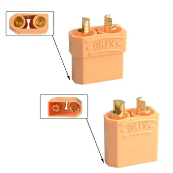 

10pairs Nylon With Sheath Housing Charger Non Slip XT90 Connector Adapter RC Battery Reusable Banana Plug Motor ESC Female Male