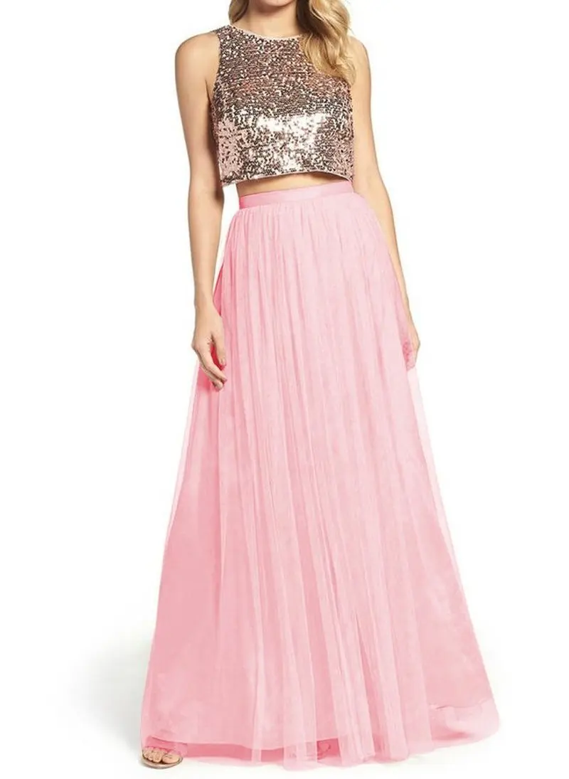 Vestidos Saias Femininas длинные фатиновые юбки макси юбка Эластичная лента нескольких