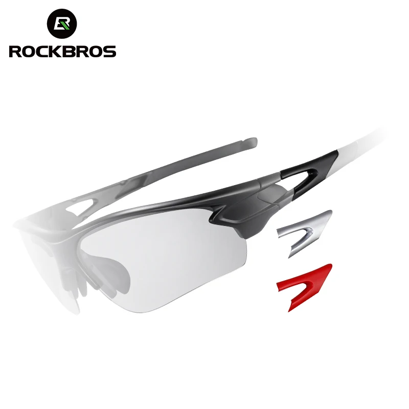 ROCKBROS Photochromic Polarized Cycling Glasses Professional MTB Road Bike Eyewear Oculos Gafas Ciclismo Safety Sport Sunglasses