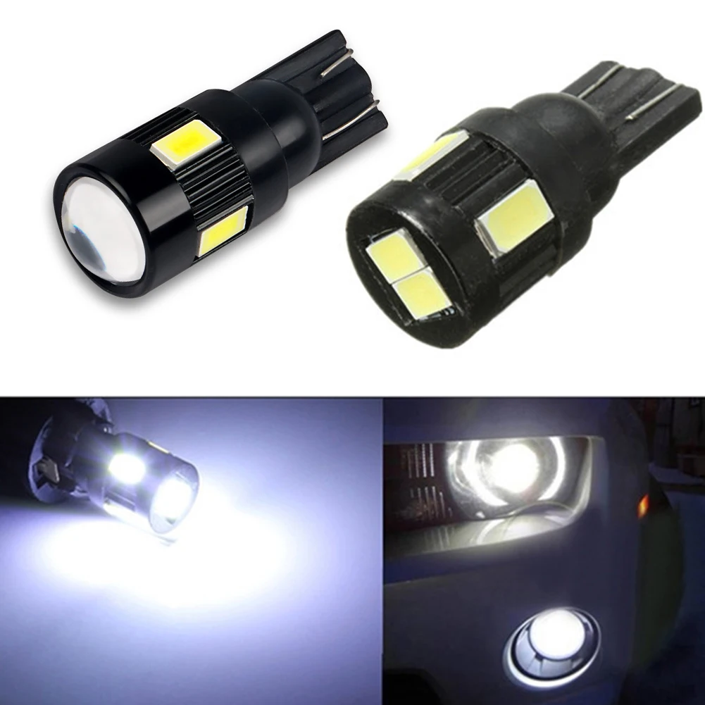 

T10 12V LED Bulb 5630 SMD High Power Interior Light Bulb for Side Marker Lights Reading Lights License Plate Lights For Cars
